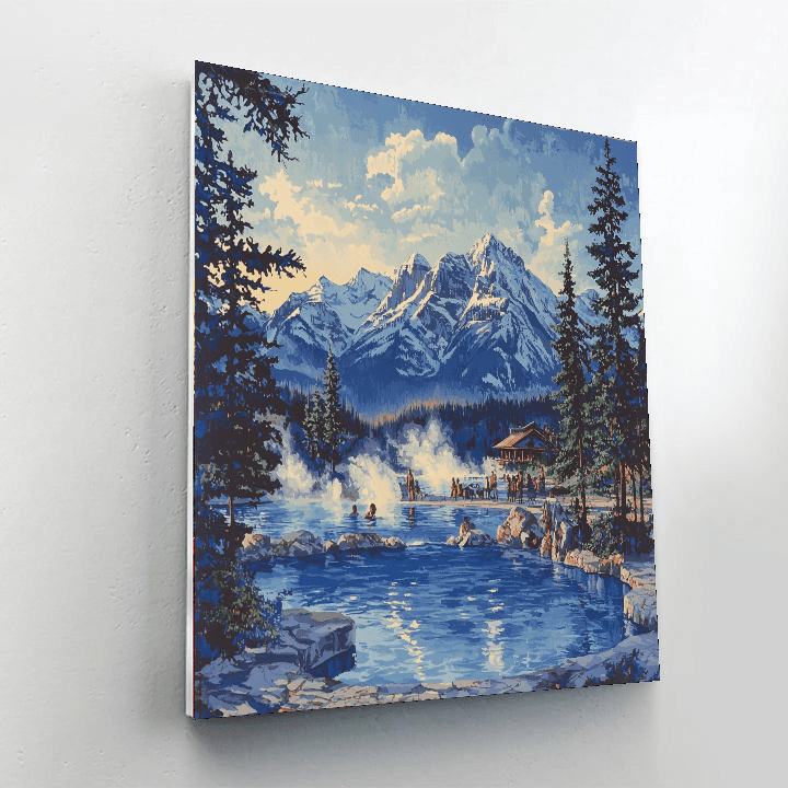 Banff Hot Springs Paint By Numbers Kits