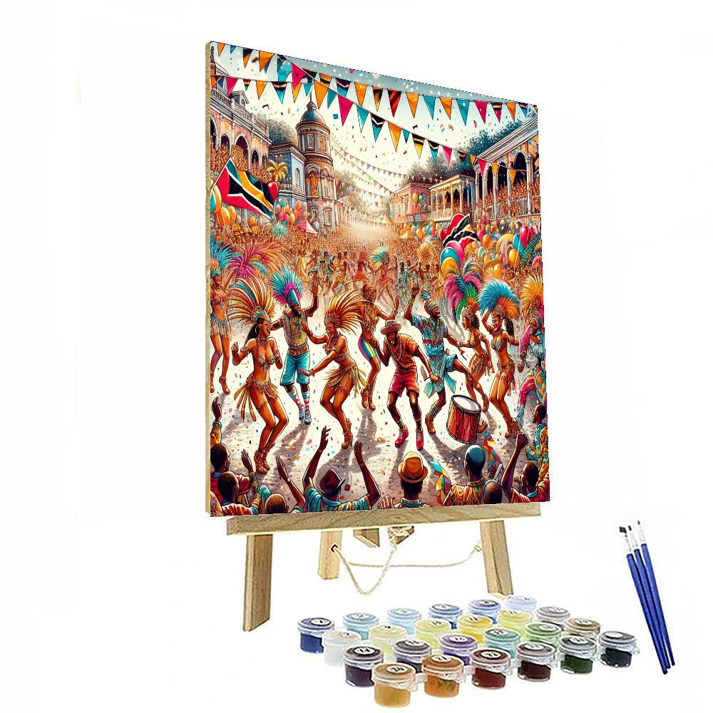 Trinidad And Tobago Carnival Paint By Number