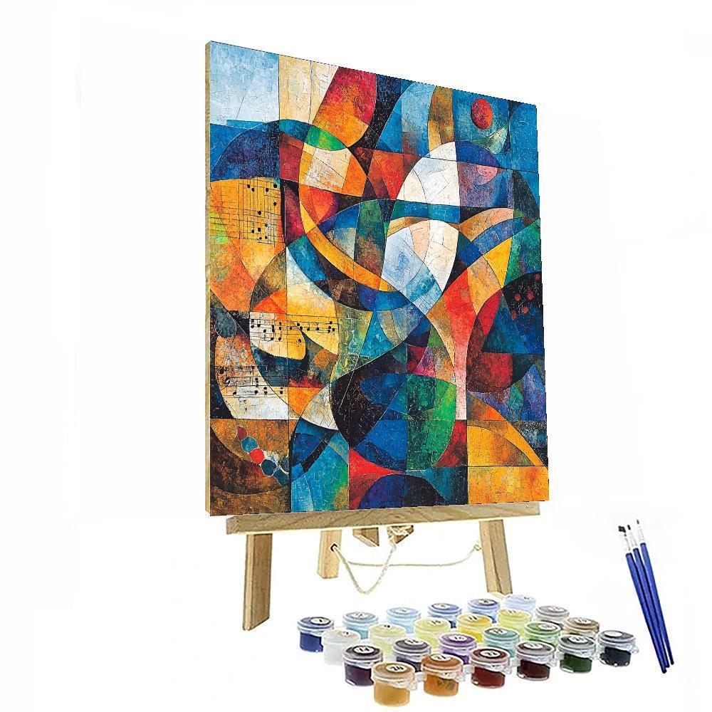 Paul Klee Inspired Musical Journey  Paint By Numbers