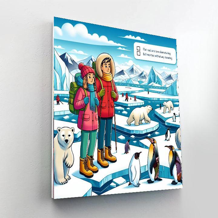 Arctic Wonders Expedition Painting Number Kit