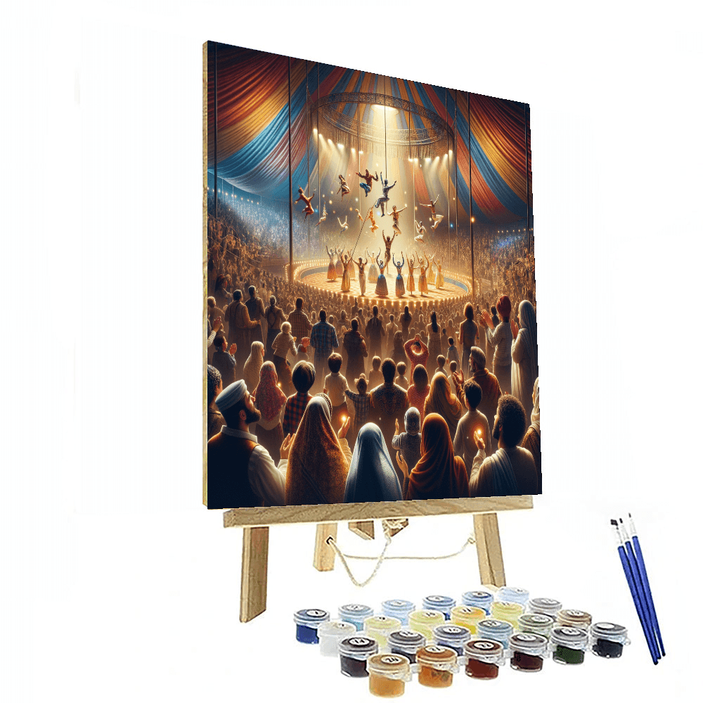 International Circus Festival - Monaco Painting Number Kit