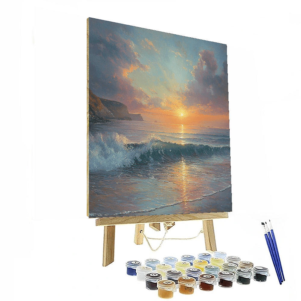 J.M.W. Turner Inspired Mystic Waters  Paint By Numbers Art