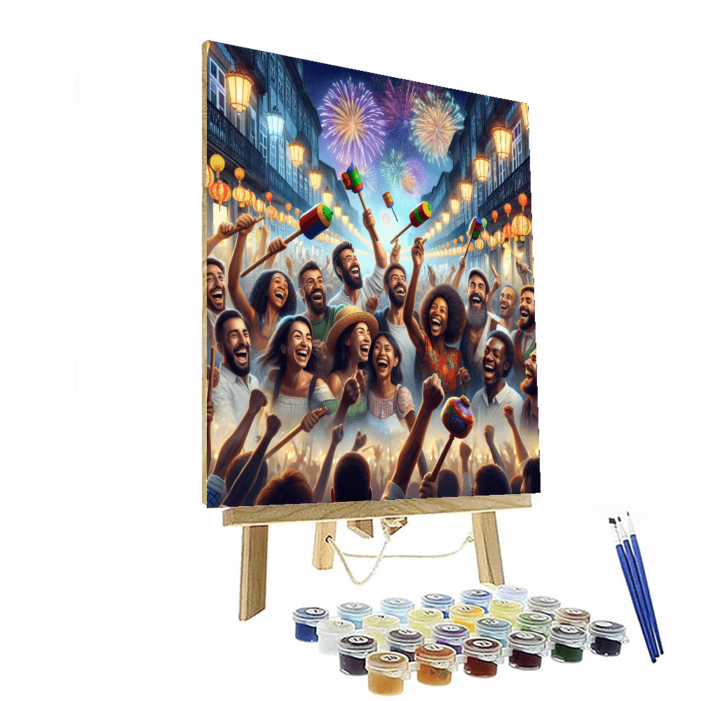 Festa De São João - Porto Numbered Painting Kits
