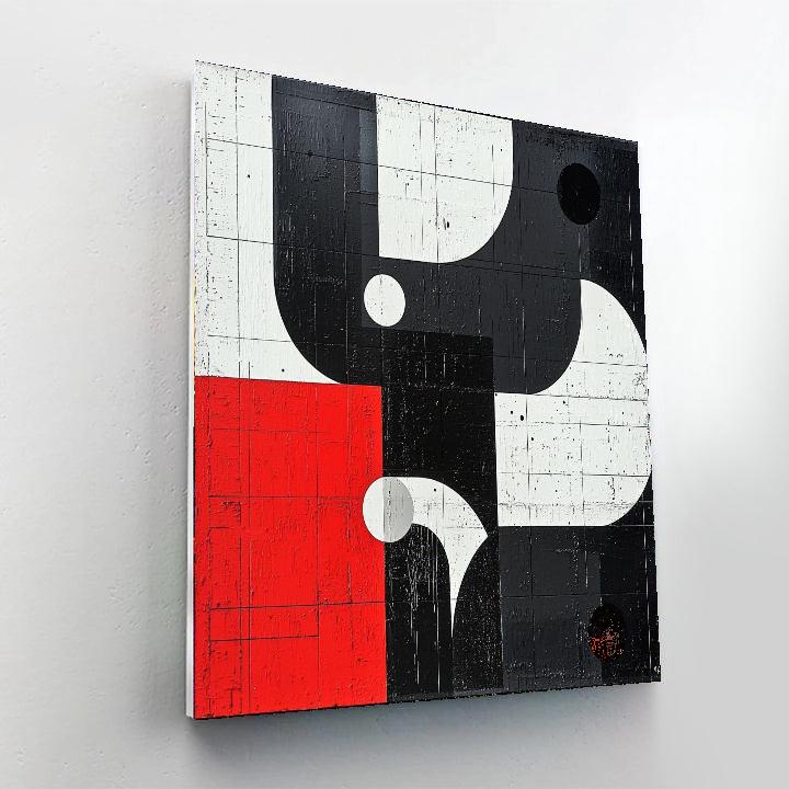 Banksy Inspired Digital Disconnect  DIY Paint By Numbers