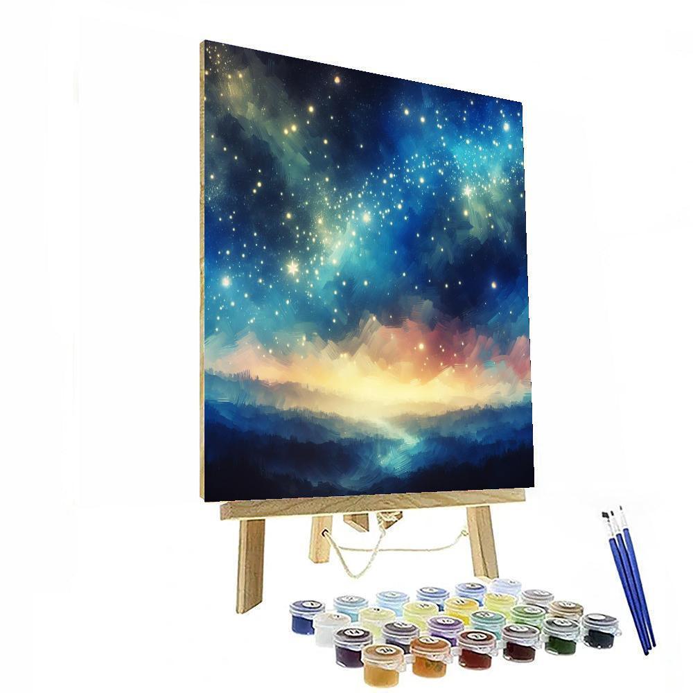 Celestial Festival Of Lights DIY Paint By Numbers