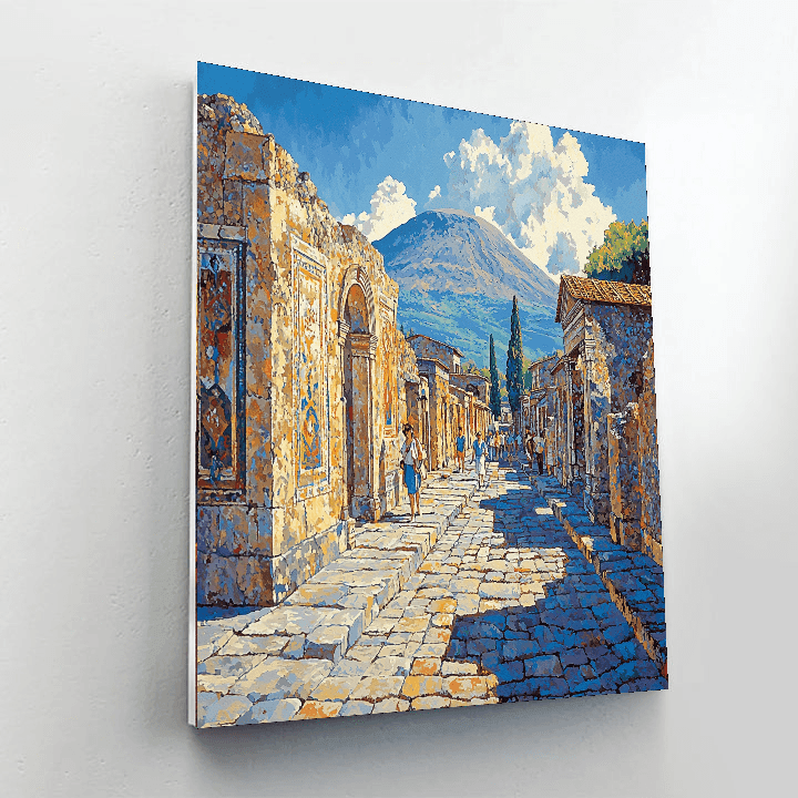 Pompeii Archaeological Park - Campania, Italy Numbered Painting Kits