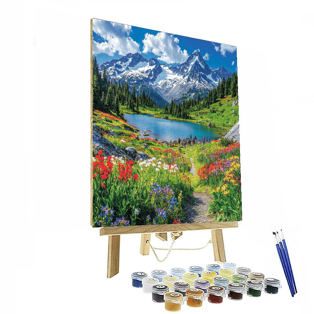 Banff National Park Painting By Numbers Kit