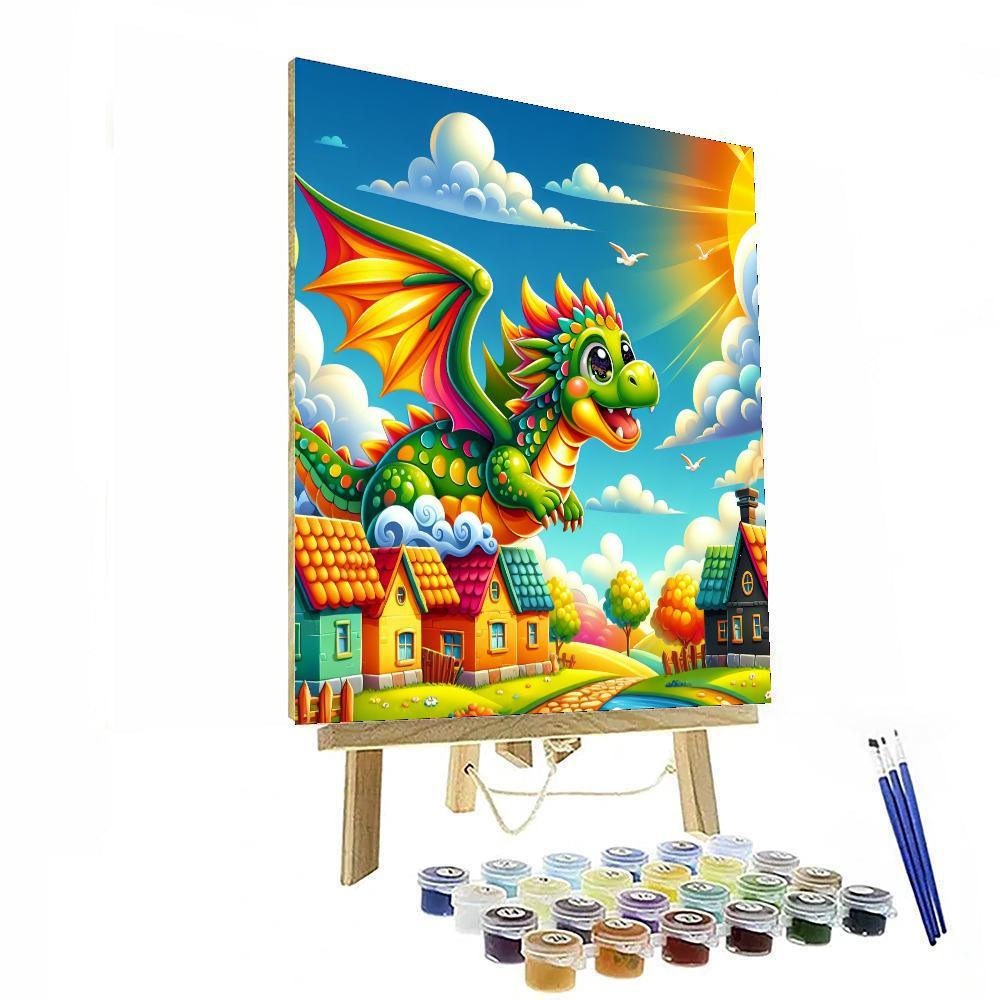 Friendly Dragon Adventure Paint By Numbers