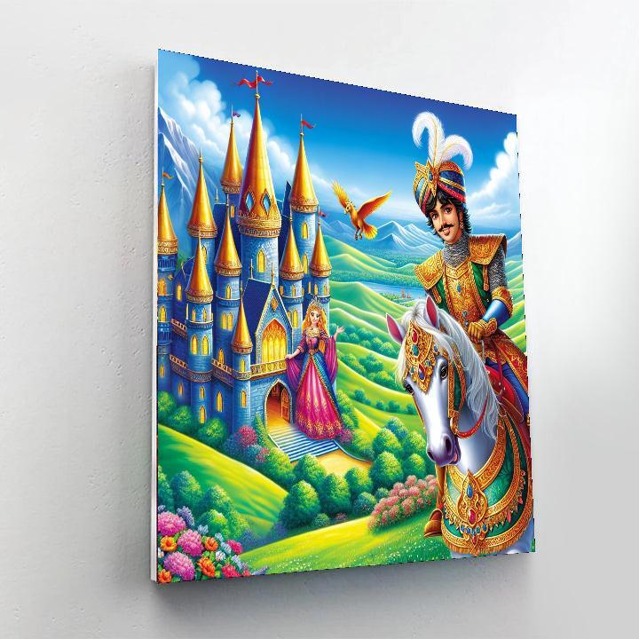 Magical Fairy Tale Quest Painting By Numbers Kit