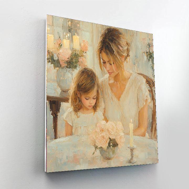 Silent Affection Numbered Painting Kits
