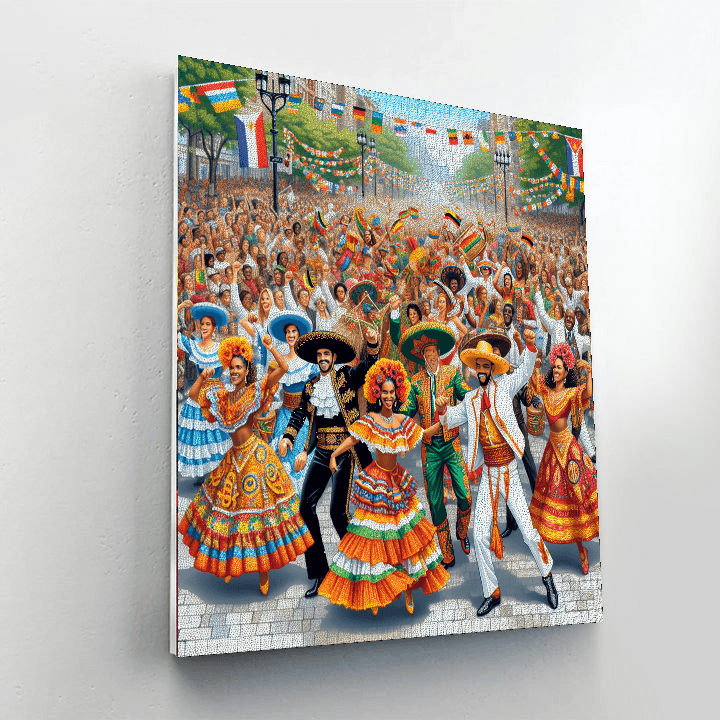 Karnaval Der Kulturen - Berlin Numbered Painting Kits