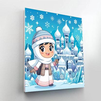 Ice Castle Quest Paint By Numbers Kits