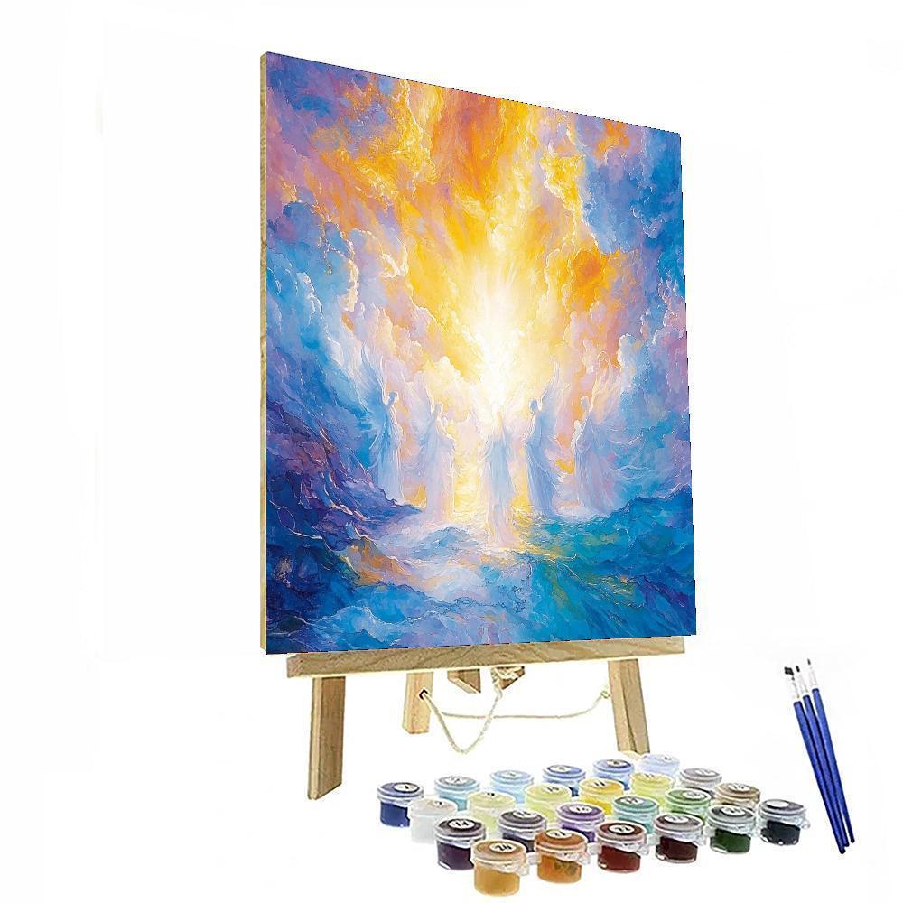 Raphael Inspired Raphael's Serene Radiance  Numbered Painting Kits