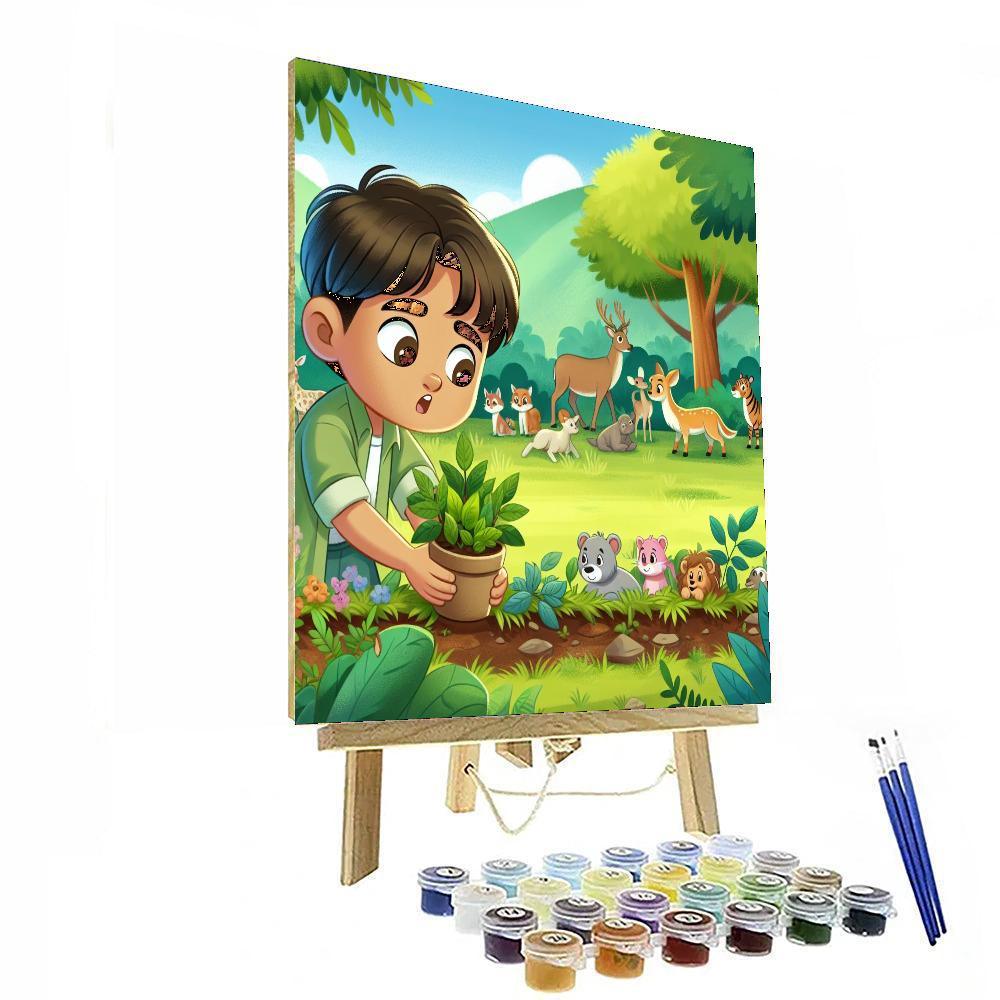 Eco-adventure Quest DIY Paint By Numbers