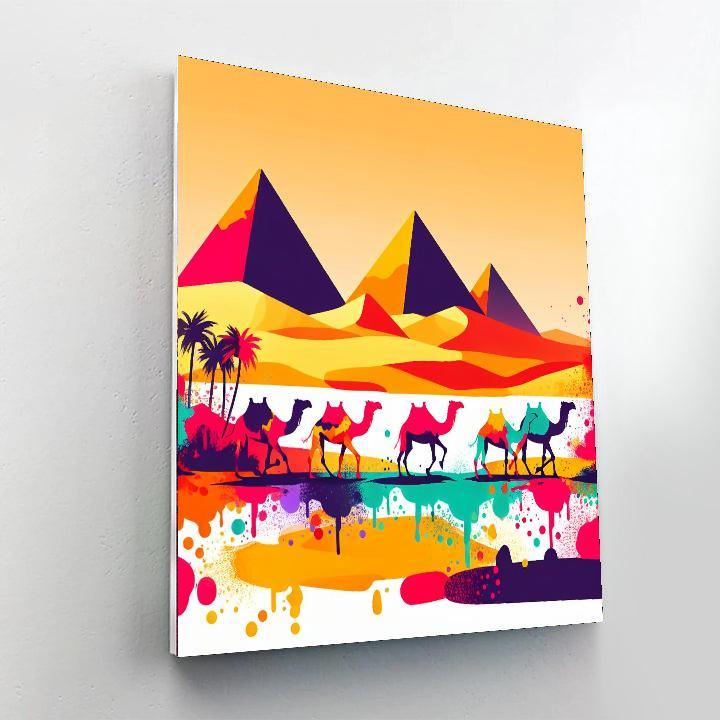 Mystic Desert Journey DIY Paint By Numbers