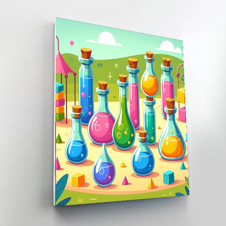 Magic Potion Playground Paint By Color