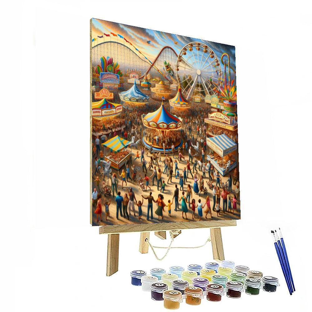 The Great New York State Fair - Usa Paint By Numbers Kits