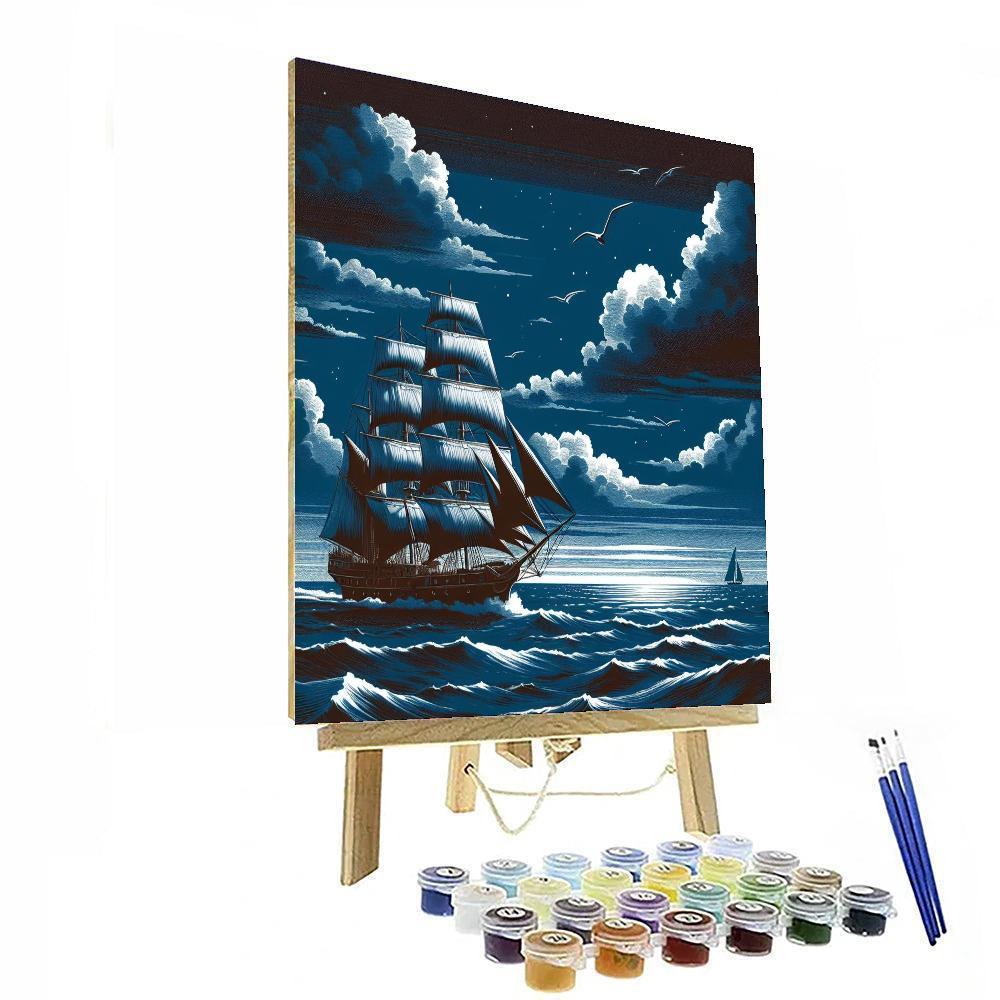 Timeless Seafarer's Journey Painting By Numbers Kit