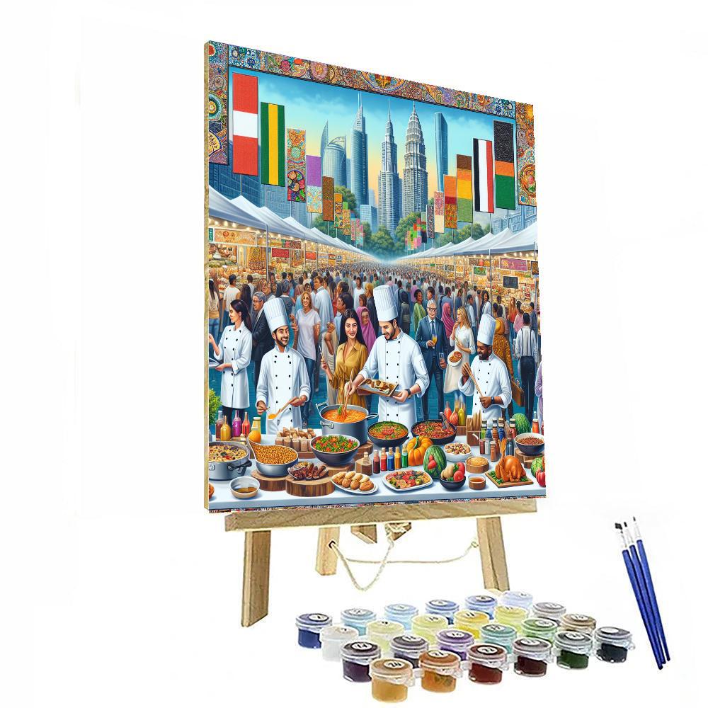 Gulfood Festival - United Arab Emirates Paint By Numbers Kits
