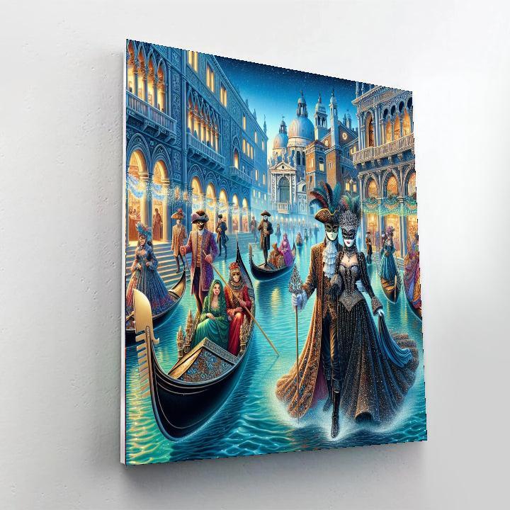 Venezia Carnevale - Italy DIY Paint By Numbers