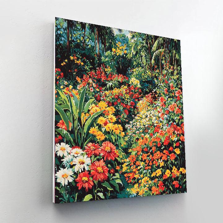 Frida Kahlo Inspired Enchanted Bloom Symphony  Painting Number Kit