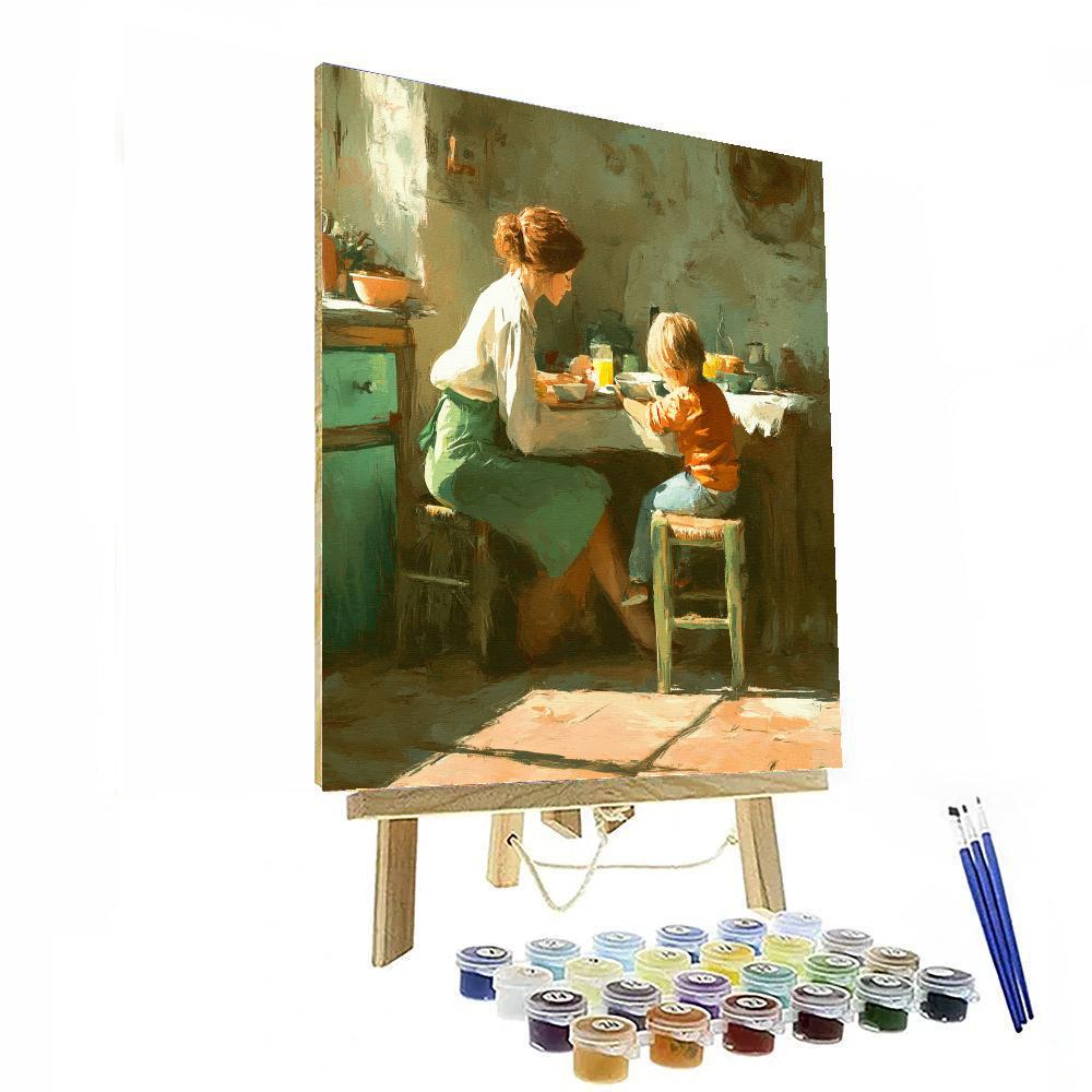 The Heartbeat Of Home Painting Number Kit