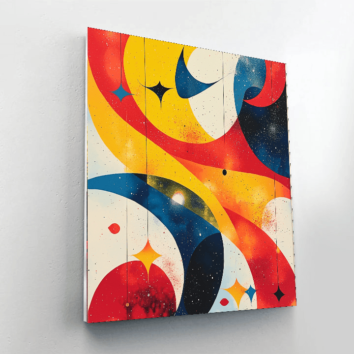 Joan Miró Inspired Vivid Daydreams  Paint By Numbers Kits