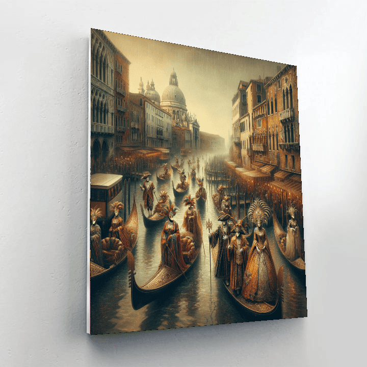 Carnevale Di Venezia - Venice, Italy Paint By Color