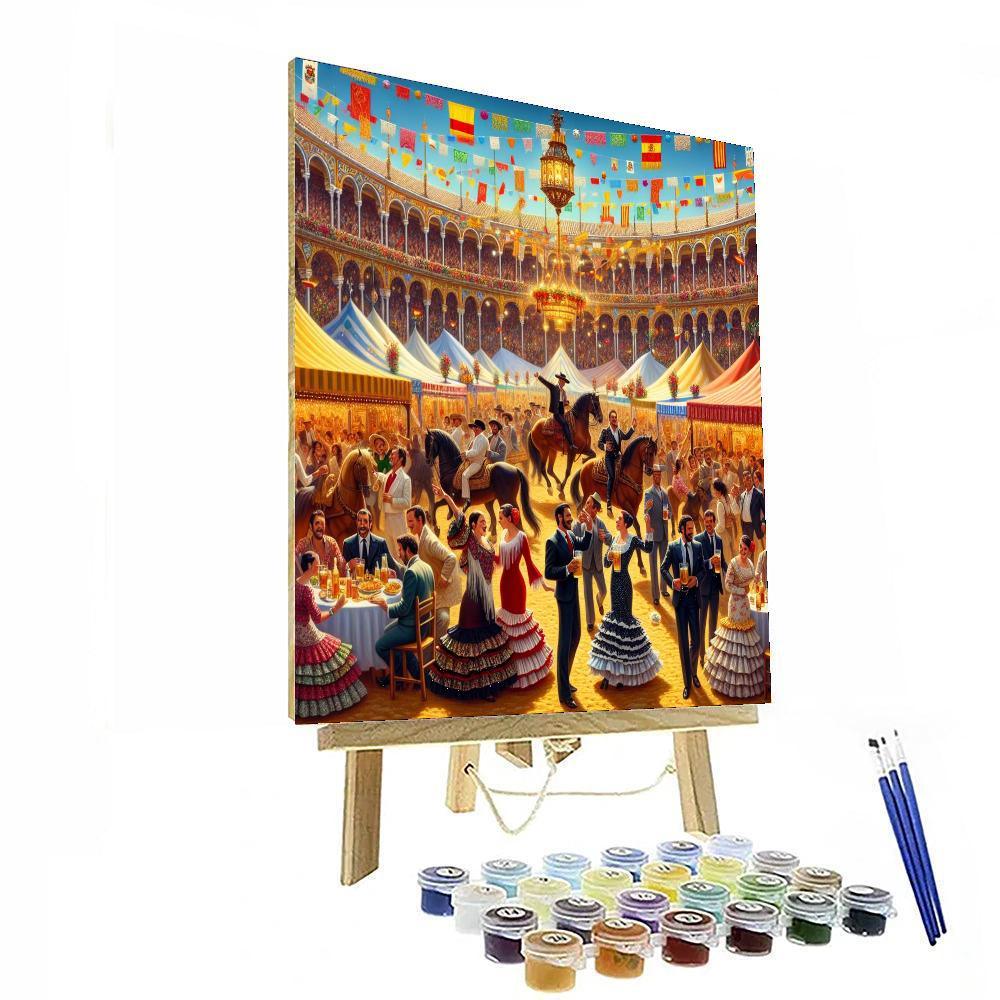 Seville Feria - Spain Paint By Numbers Art