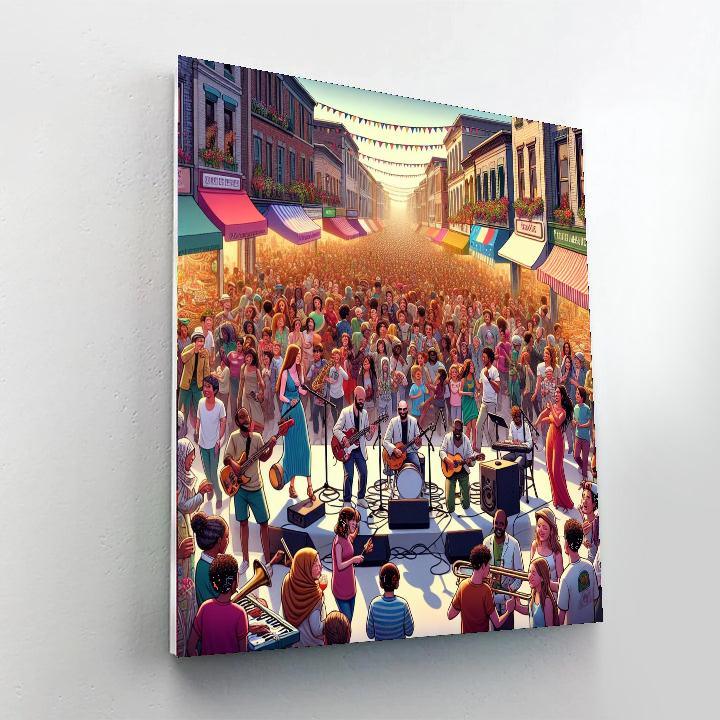 Fiesta De La Musica Paint By Number