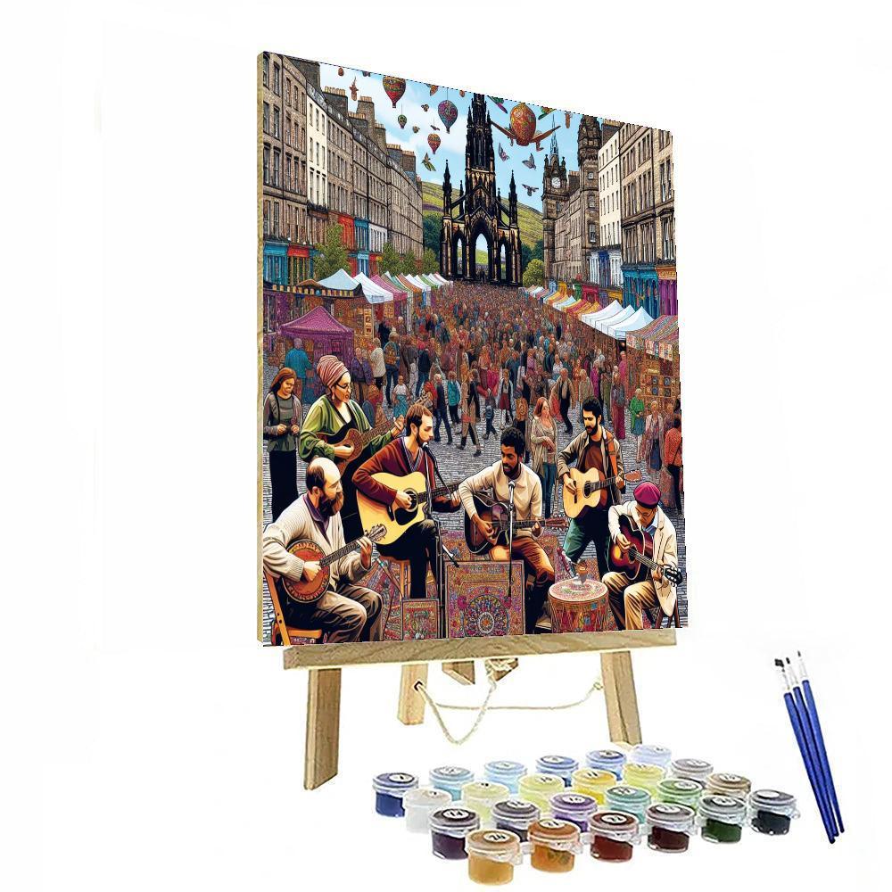 Edinburgh Fringe Festival - United Kingdom Paint By Number