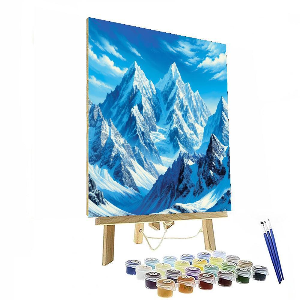 Astonishing Alpine Views Paint By Numbers Art