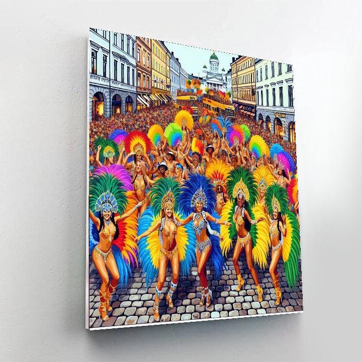 Helsinki Samba Carnival - Finland Numbered Painting Kits