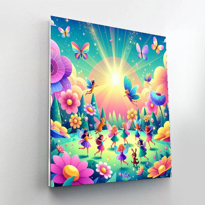 Magical Meadow Celebration Paint By Numbers