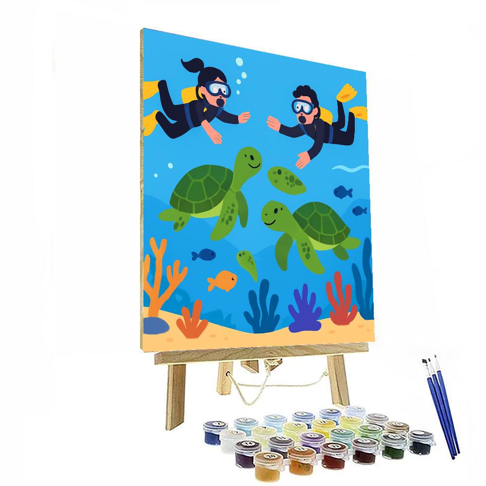 Ocean Conservation Expedition Paint By Numbers Kits