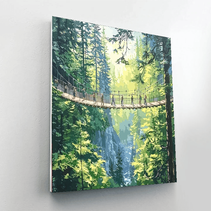 Capilano Suspension Bridge Numbered Painting Kits