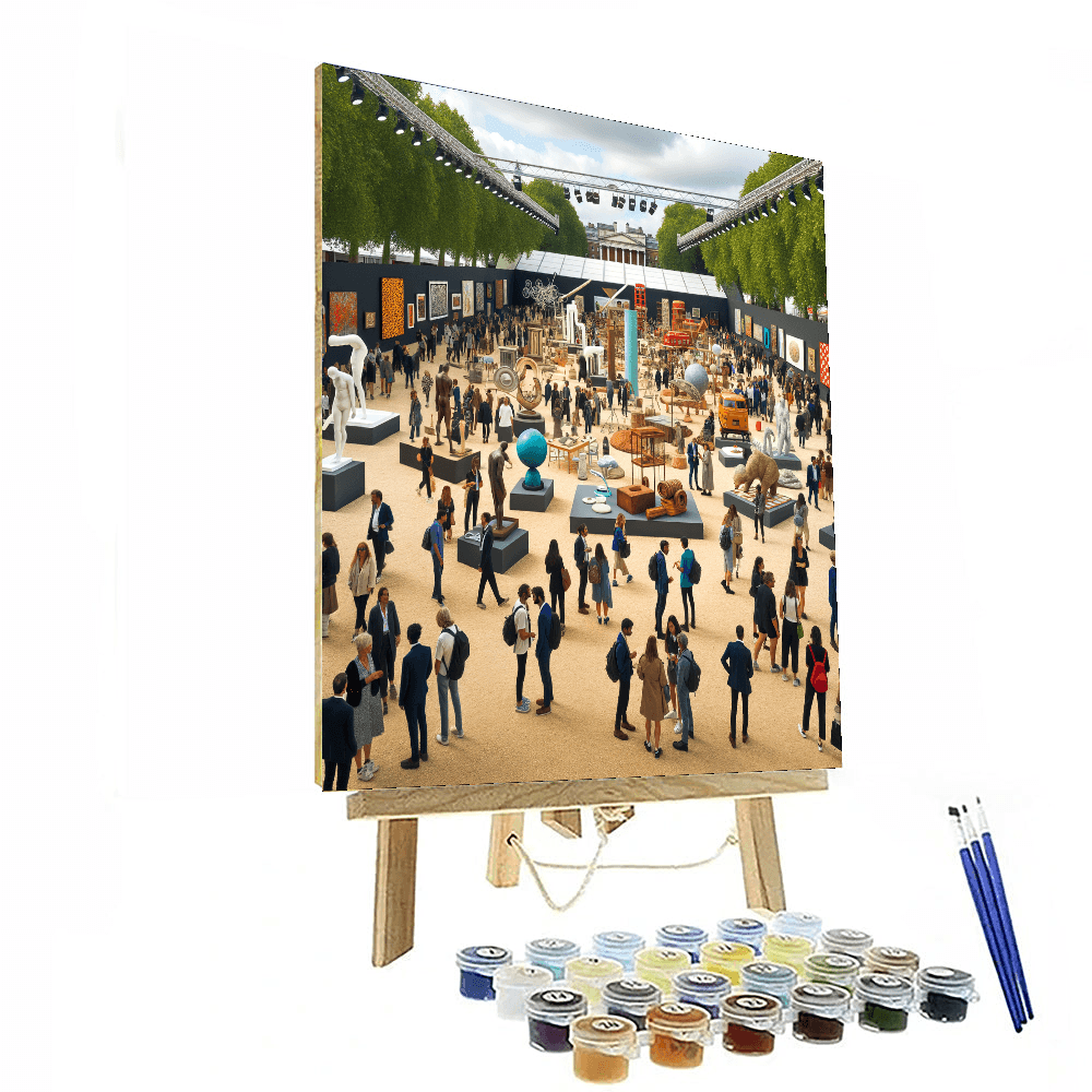 Frieze Art Fair - United Kingdom Numbered Painting Kits