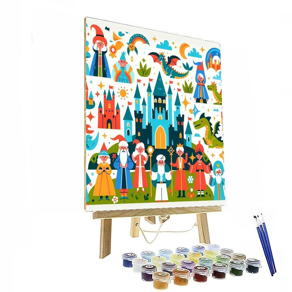 Fantasy Kingdom Chronicles Paint By Numbers Kits