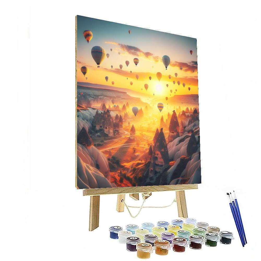 International Balloon Fiesta - Cappadocia, Turkey Paint By Numbers