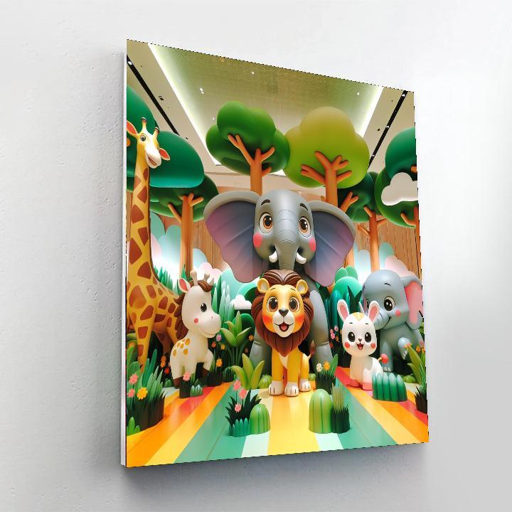 Animal Kingdom Dreams Numbered Painting Kits