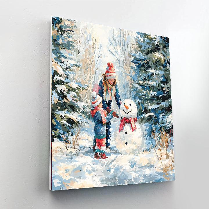 A Cozy Winter Day Paint By Number