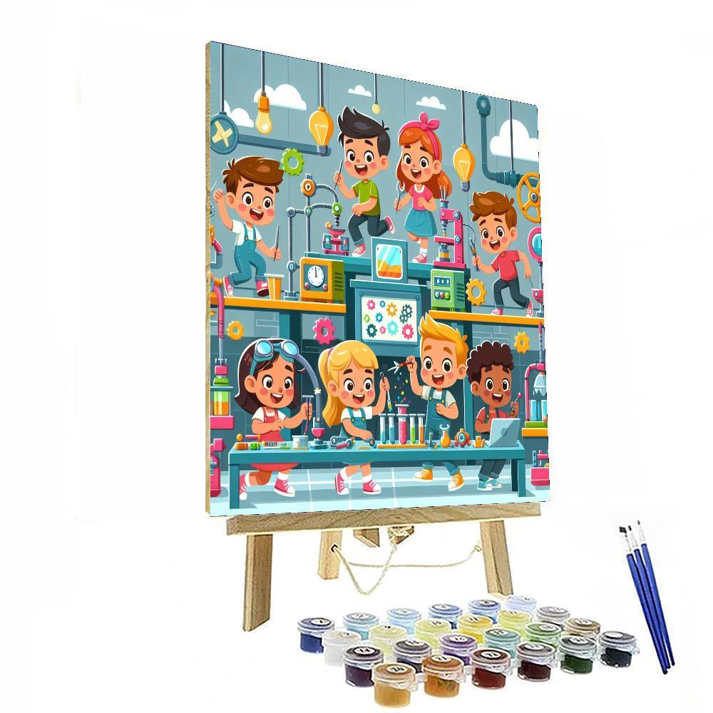 Incredible Invention Factory Paint By Numbers Kits