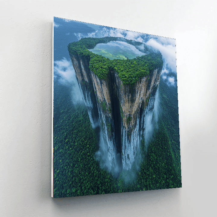 Mount Roraima - Venezuela Painting By Numbers Kit