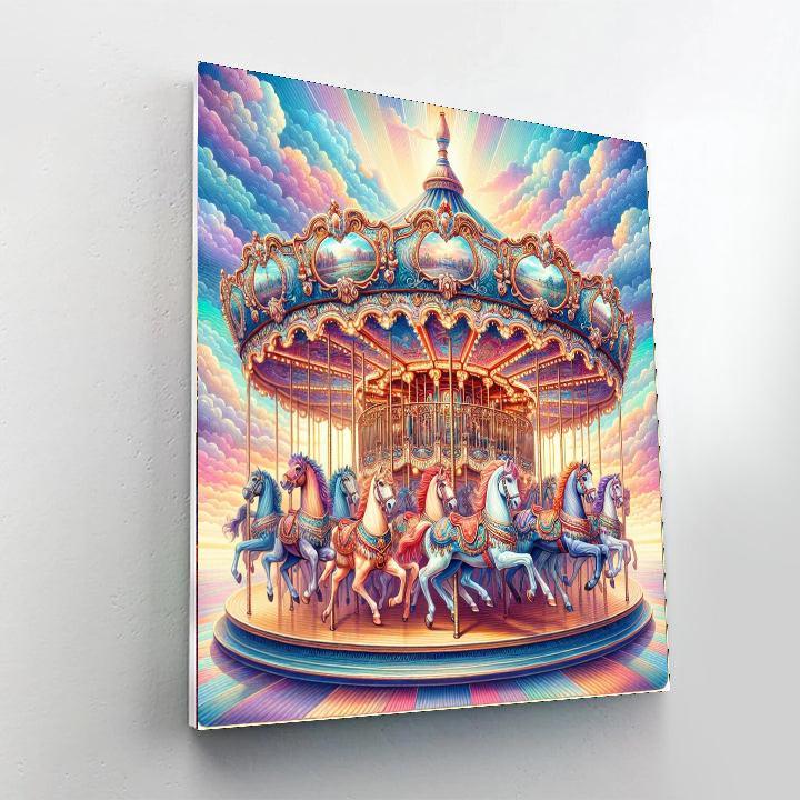 Victorian Carousel Dreams Paint By Numbers Kits