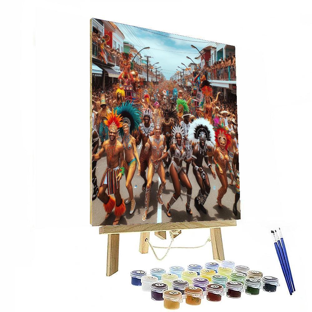 Sitges Carnival - Spain Paint By Color