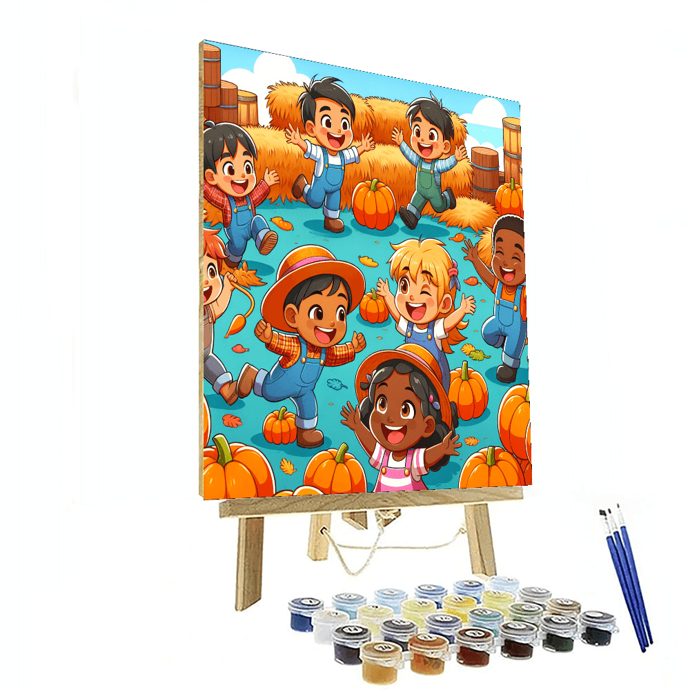 Colorful Harvest Festival DIY Paint By Numbers