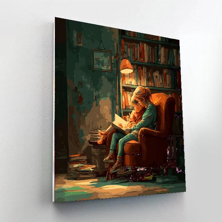 Canvas Of Unconditional Love Paint By Numbers Kits