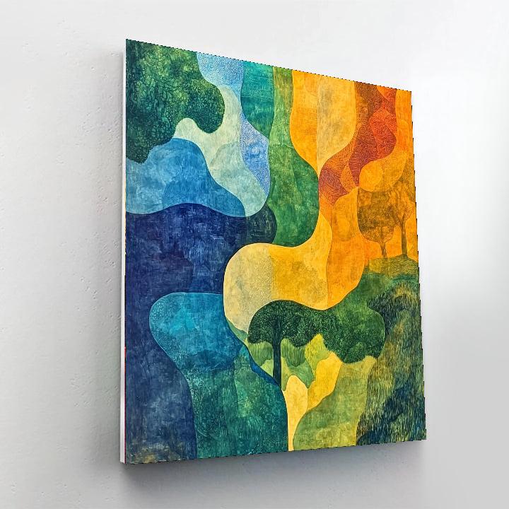 Nandalal Bose Inspired Whispers Of Mythology  Painting Number Kit