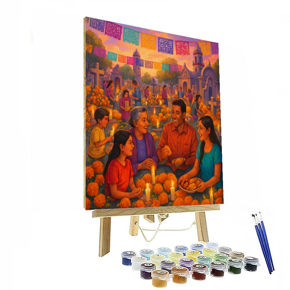 Fiesta De Los Muertos - Ecuador DIY Paint By Numbers