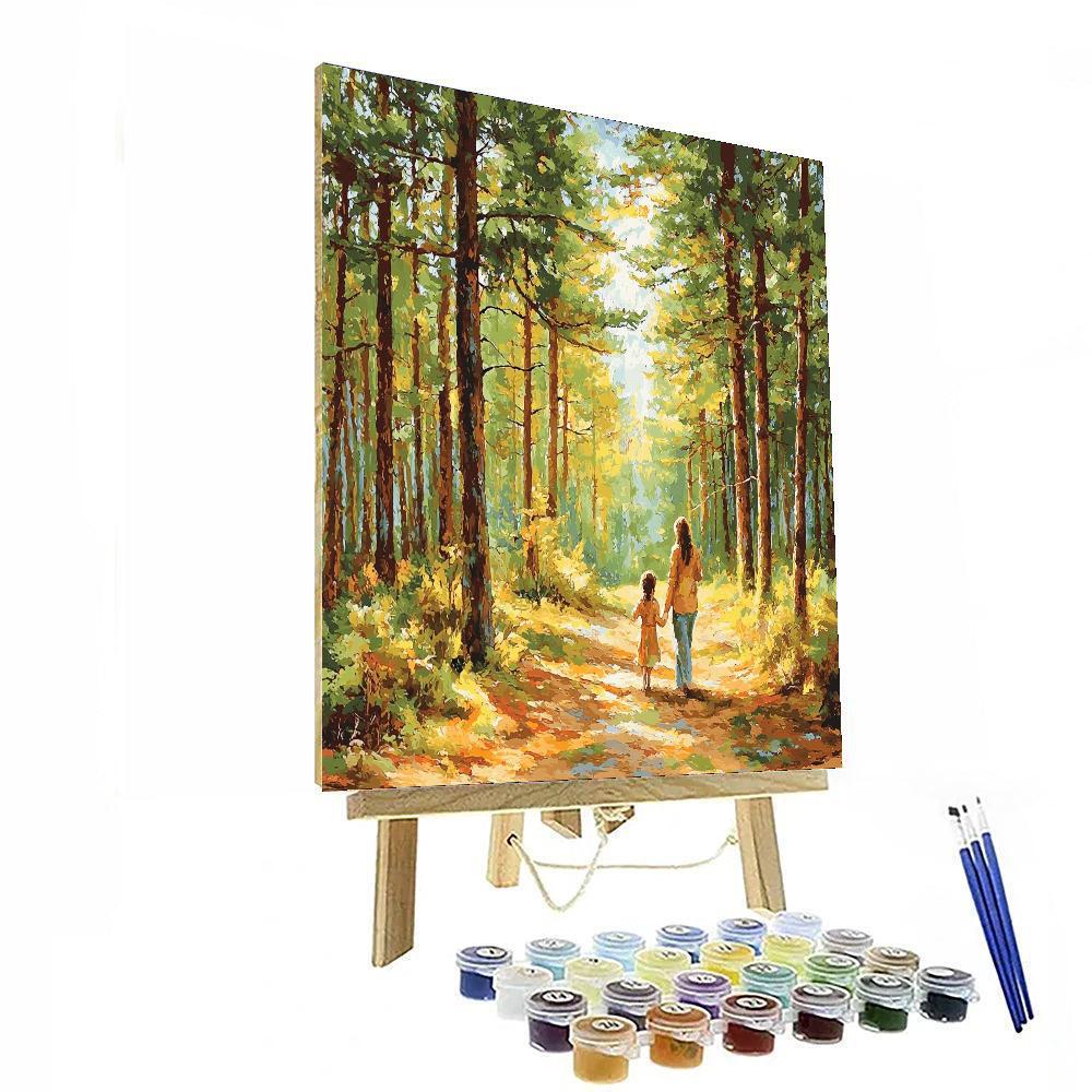 Whispers Of The Pines Number Painting